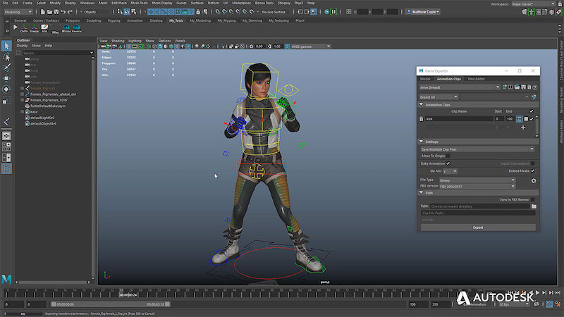 autodesk maya videogame