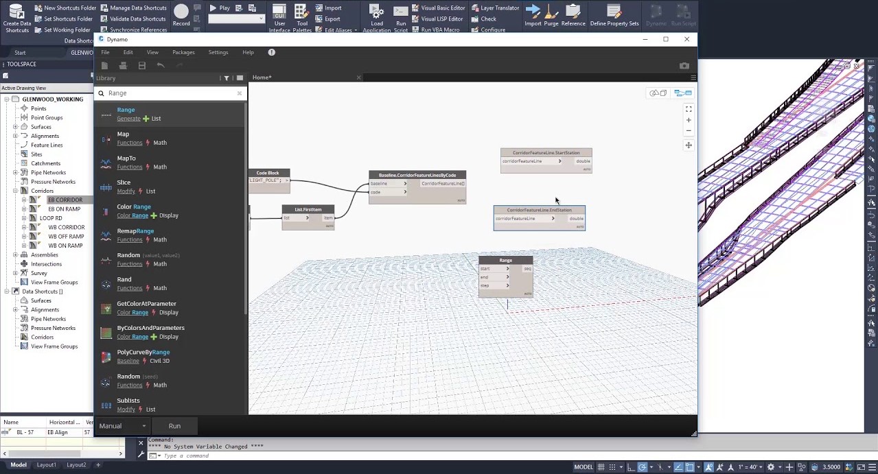 Dynamo per Civil 3D