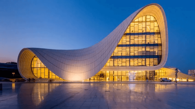 generative design heydar aliyev centre baku