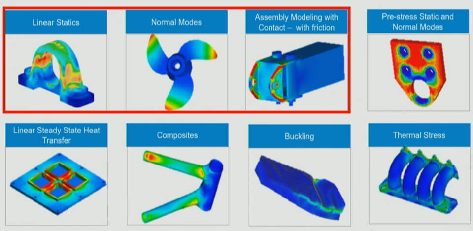 nastran in cad